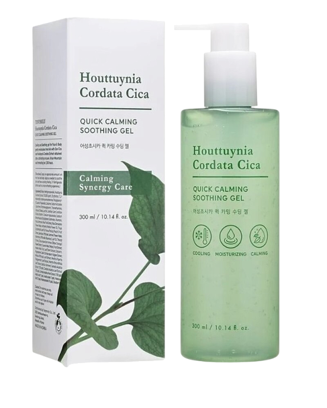 Гель для лица и тела (TonyMoly Houttuynia Cordata Cica Quick Calming Soothing Gel 300ml)